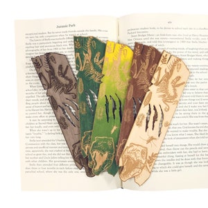 Jurassic Park Wooden Bookmark | Dinosaur Bookmark | Science Fiction