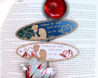 New Moon Flower Bookmark | Bookish gift | Gift for booklover
