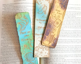 Princess Wooden Bookmarks | Fairytale bookmarks