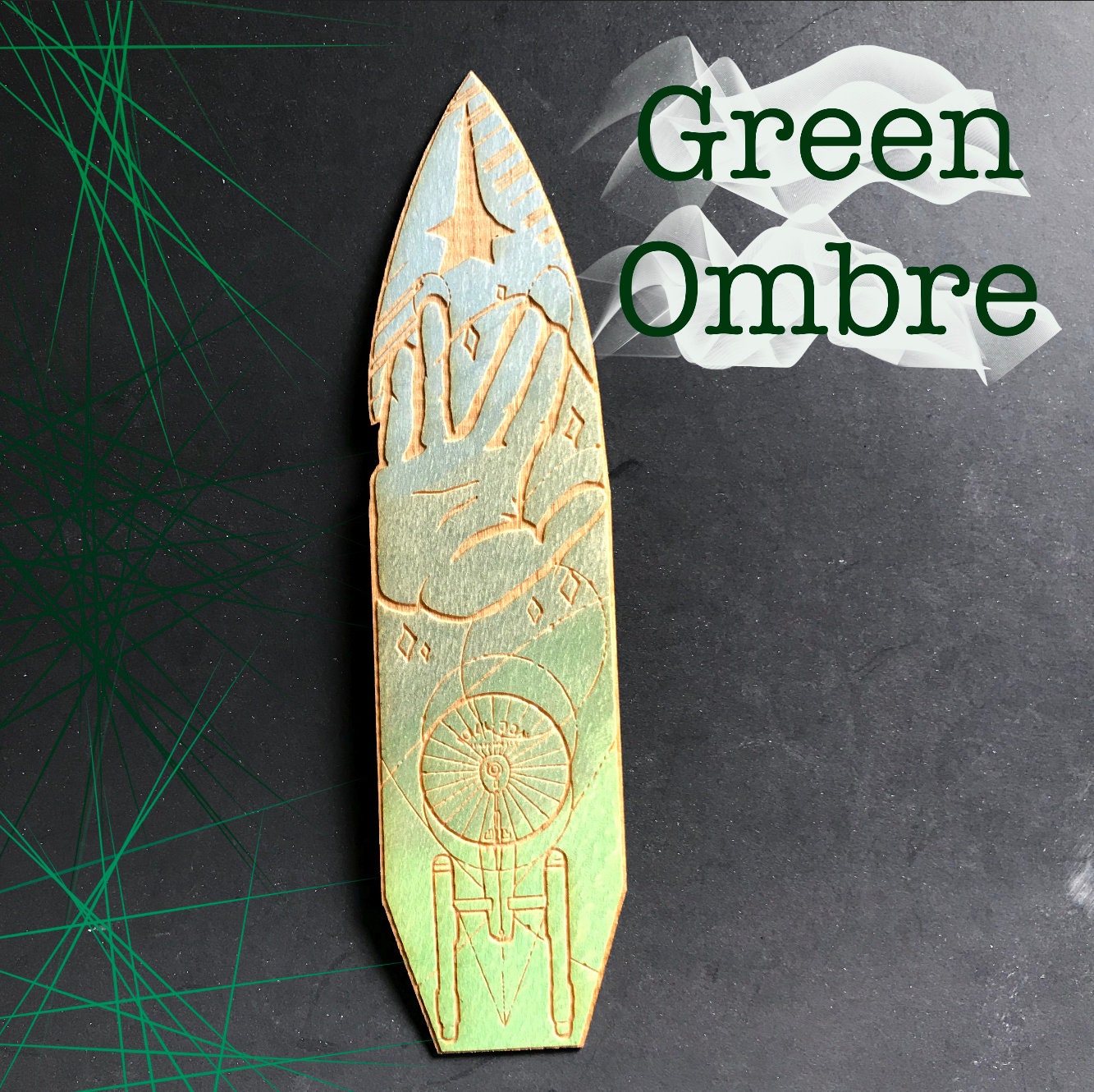 Scientology Bookmark Sci Fi Wooden Bookmark | Bookmark | Book Lover Gift | Personalized Gift ...
