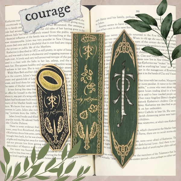 Tolkien Bookmark Set | Fantasy Bookmark Collection | Gift for Book Lovers