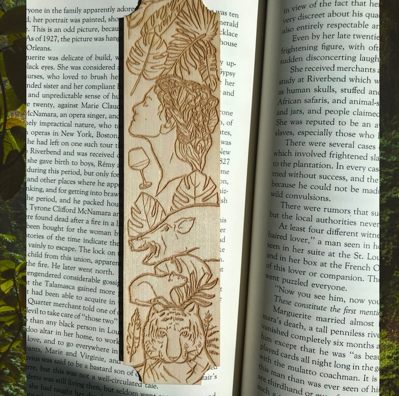 Circe Wooden Bookmark | Greek Mythology Woodmark | song of achilles Light Academia Bookmark | Bookish Gift | Personalized Gift image 2