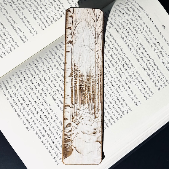 Bookmark - PERSONALIZED Bass - Birch wood Bookmark - PERSONALIZED Bass - Birch wood