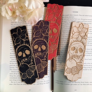 Greek Mythology Gift | Persephone and Hades Wooden Bookmark | Valentines gift | Bookish Gift