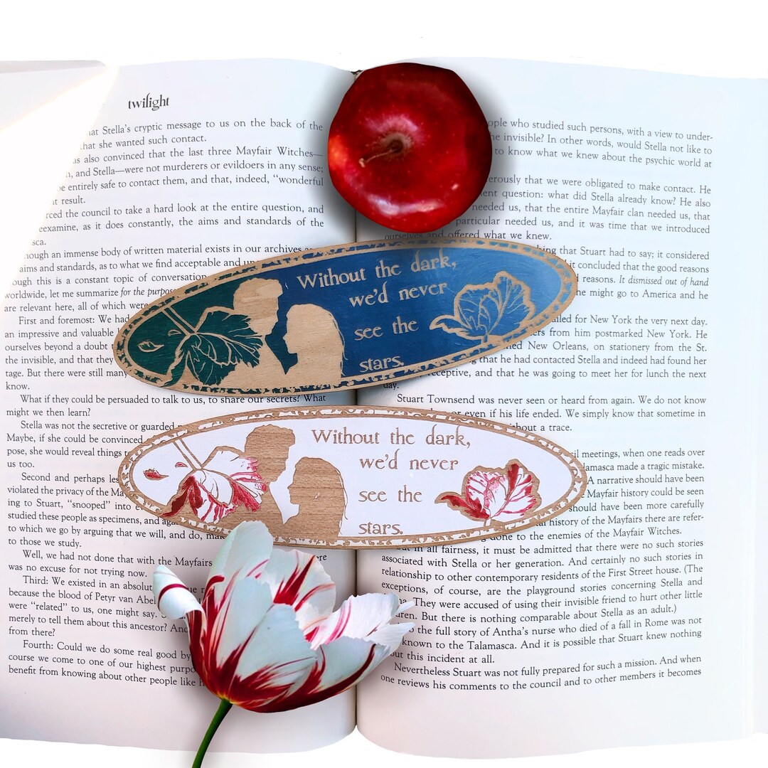 New Moon Flower Bookmark | Bookish Gift | Gift for Booklover - Etsy