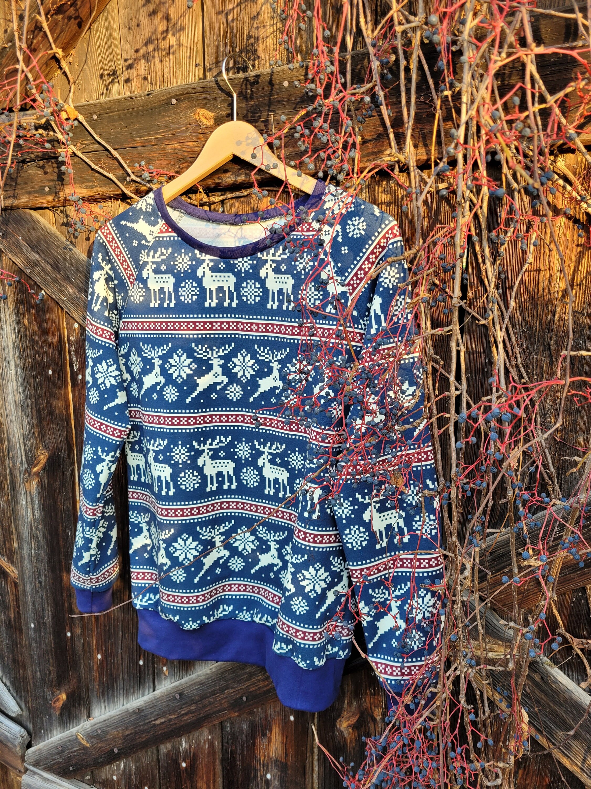 Strickpullover Damen Strickpullover Mit Rentier Oliver