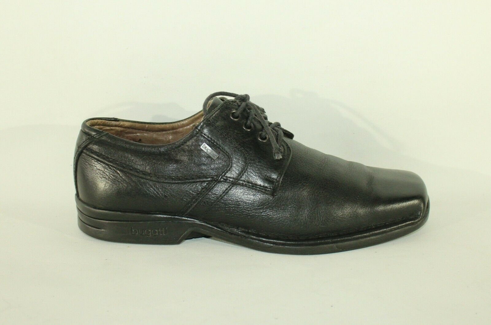 Bugatti Leather Oxford Shoes Lace Up Black Sz 42 Bugatti Leather Business Shoe - Black | TRM – TRM Clothing main image 3