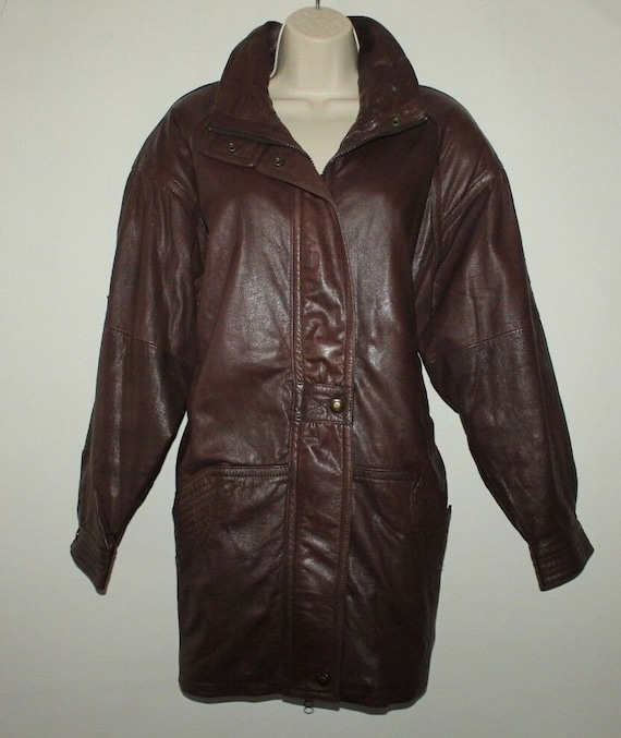 80s Leather Jacket | ThriftTale