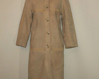 【サト】Germany Longcoat Vintage 1960s Vintage Trench Coat, Classic German High-quality Water