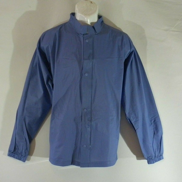 Vintage Women's Blue Waterproof MOVITEX Outwear Camping Picnic Raincoat Coat Size 20/24