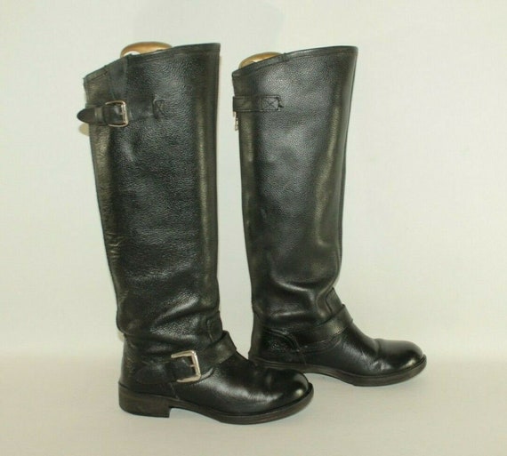 low heel knee high boots uk