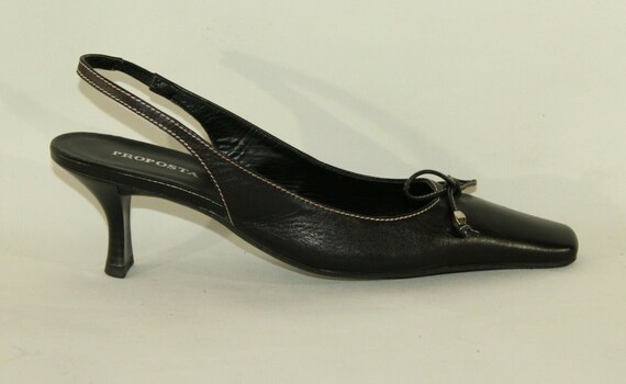 office black slingbacks