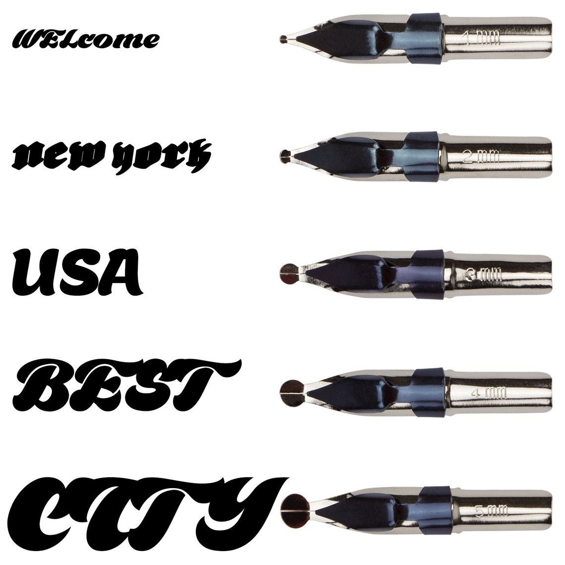 Dip Pen Nib Pack Calligraphy Nibs Drawing Nibs For Modern