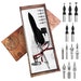 Calligraphy Feather Quill Dip Pen Set With 18 Nibs and Ink ,  Antique Quill Pen Gift Set 