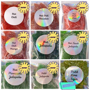 Caramelos duros estilo mexicano (variedad) - Bolsas de 113 g - Delicias nostálgicas - Sabores únicos - Hechos a mano con ingredientes sencillos