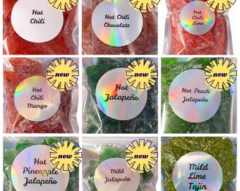Mexican Style Hard Tack Candy Variety Pack - 4 oz Bags - Nostalgic Sweet Treats - Unique Flavors - Handcrafted with Simple Ingredients