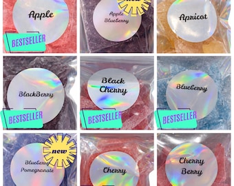 Delicious Fruity Flavors Hard Tack Candy, Nostalgic Treat in 4 Oz Bags - Handcrafted Classic Confection Perfect for Sharing or Gifting