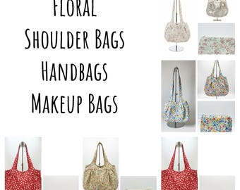 Handcrafted Floral Bags: USA-Made Garden Elegance Collection with Superior Comfort and Durability