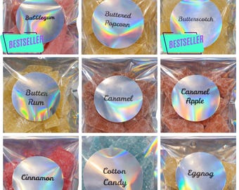 Delightful Old-Fashioned Hard Tack Candy - 16 Classic Flavors - 4 Oz Bags - Nostalgic Sweet Treat