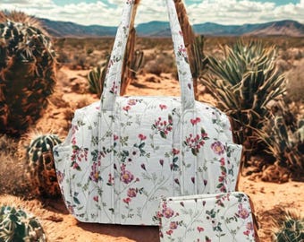 Wildflower Zippered Bag Set