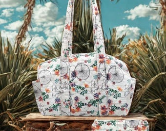 Beautiful Ride Zippered Bag Set