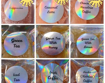 Delightful Old Fashioned Hard Tack Candy! Coffee & Tea Flavors 4oz Bags