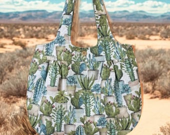 Potted Cactus Handbag