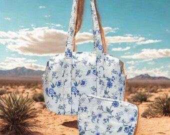 Ivory Asian Zippered Bag Set