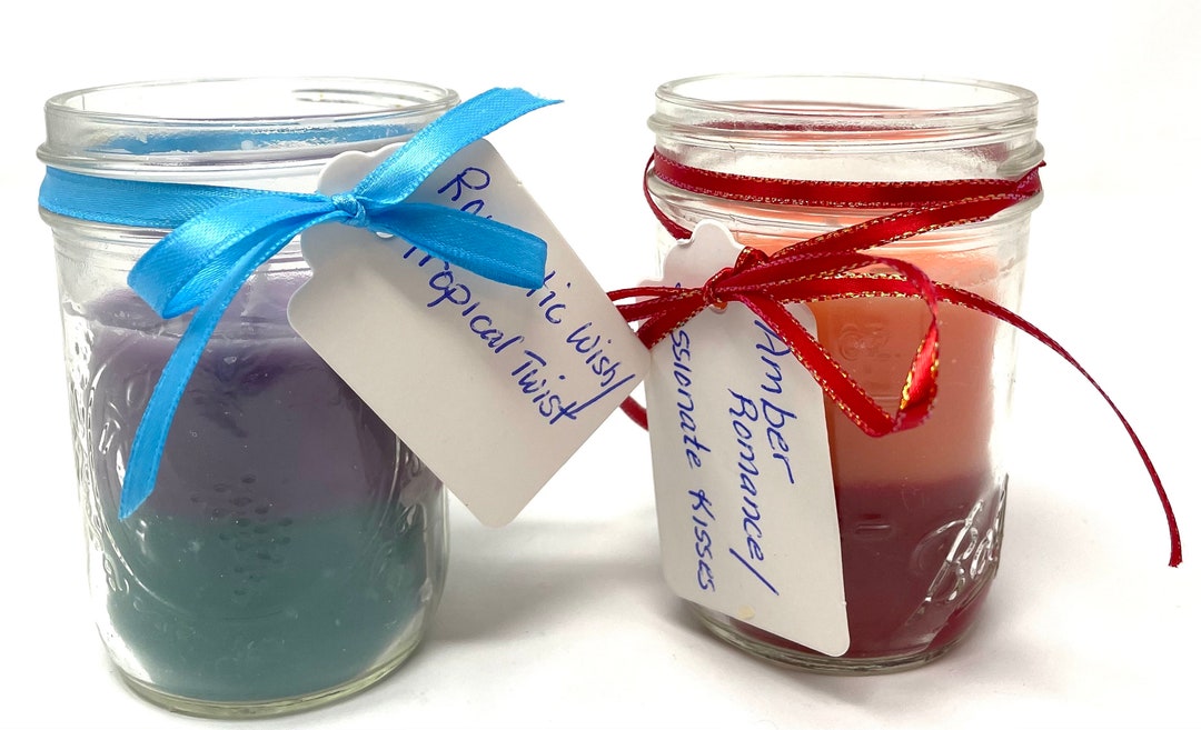 Jelly Jar Candle Sets Etsy