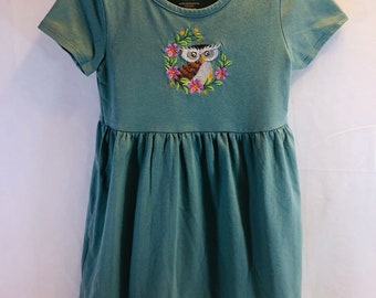 Girls XS 4/5 Embroidered Dress