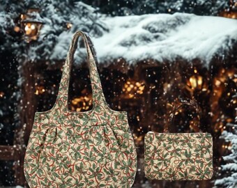 Holly And Ribbons Handbag Set