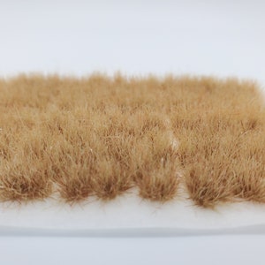 Self Adhesive Static Grass Tufts for Wargaming Terrain/Bases Desert Beige 8mm