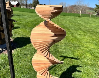 AA-124 Simple 12x24 Cedar Wind Spiral !