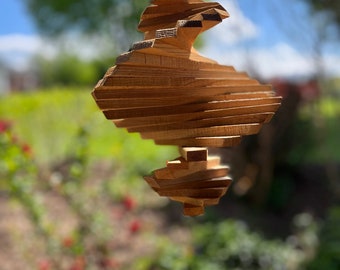 AA-110 Simple 8x12 Cedar Wind Spiral