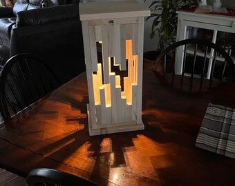 LL-1708 Wood Lantern