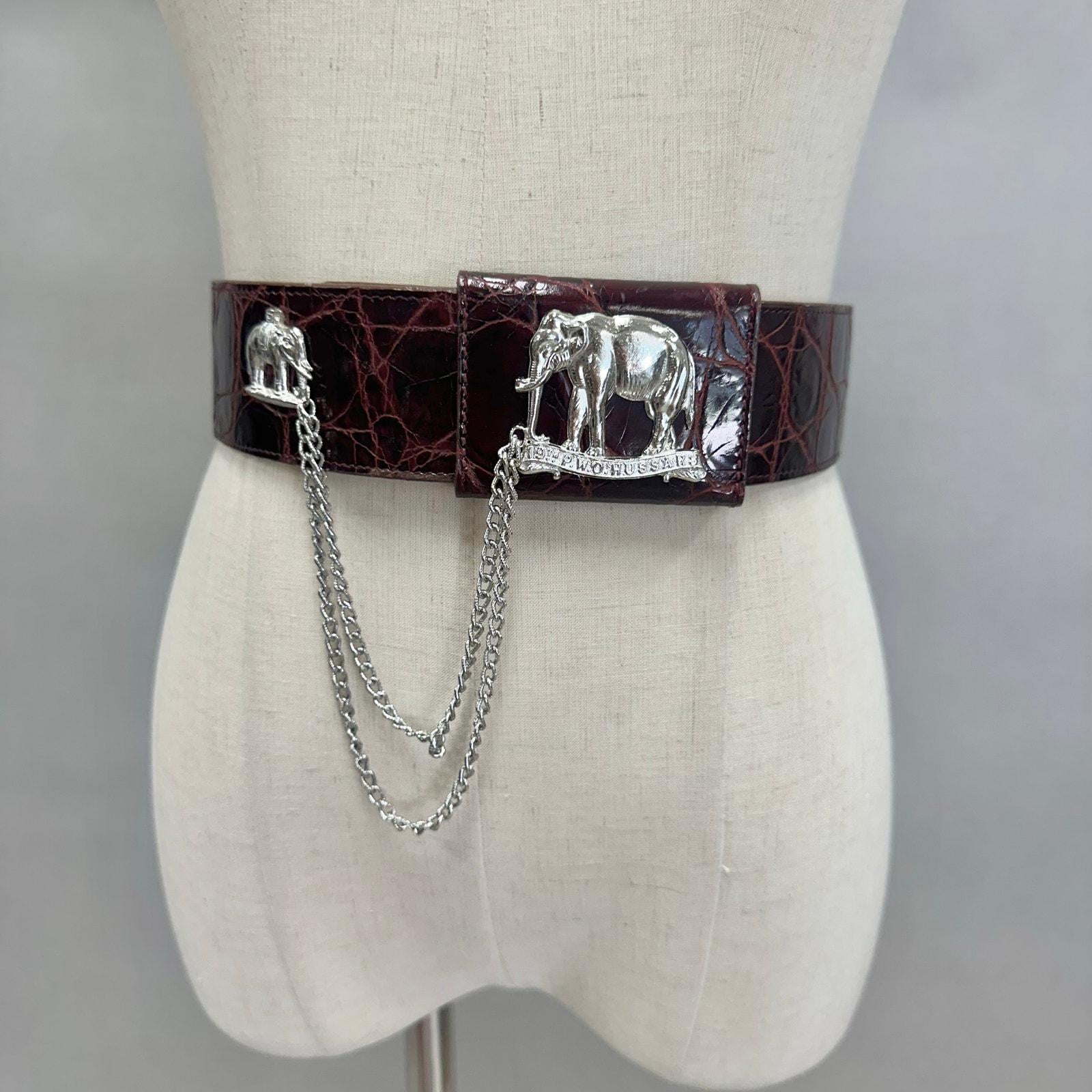 Elephant Chain Belt - Etsy