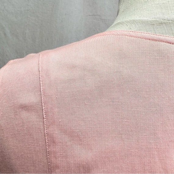 HerStyle vintage pink Prairiecore boho crinkle sl… - image 9