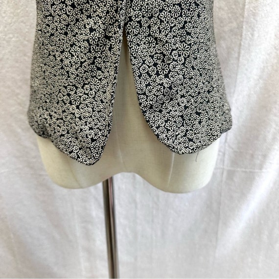 Ann Taylor vintage 90s floral print 2 button vest… - image 7