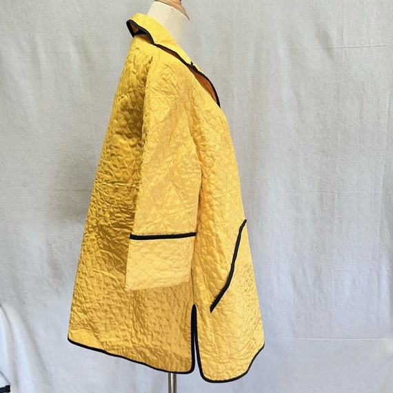 Rothley Chicago vintage 40s 50s yellow quilted be… - image 10