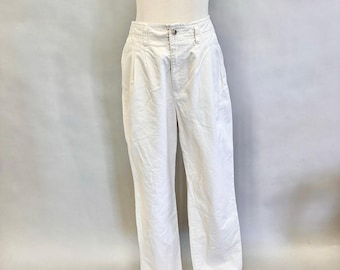Vintage 90s Westbound khaki high waist chino Size 10 straight leg pleated