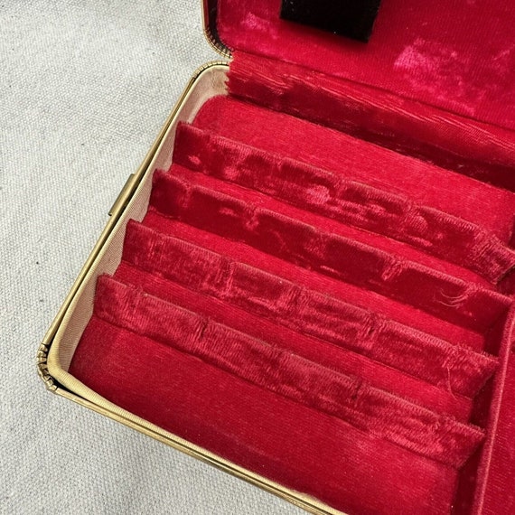 Vintage Shields Men's Accessory Jewelry Case Organize… Gem