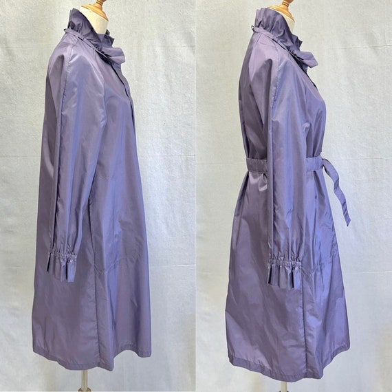 The Totes vintage 80s purple nylon lightweight lo… - image 5