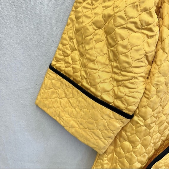 Rothley Chicago vintage 40s 50s yellow quilted be… - image 5
