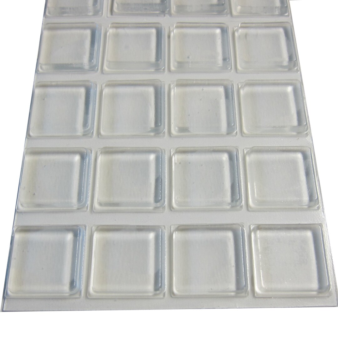 Rubber Bumpers Self Adhesive Large Rubber Pads for Cutting Board Feet 1