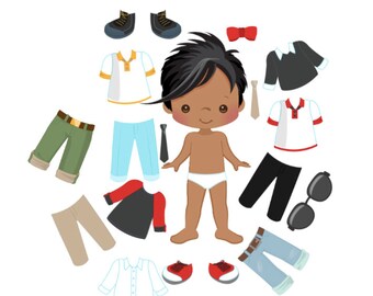 magnetic paper dolls for refrigerator