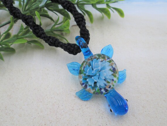 Hemp Necklace Turtle Pendant Hemp Jewelry Custom Hemp | Etsy