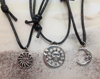 FREE Strap Leather Cord Charm Boys Girls UK Seller Men Women Pendant Necklace FREE Strap Leather Cord Charm Boys Girls UK Seller Men Women Pendant Necklace