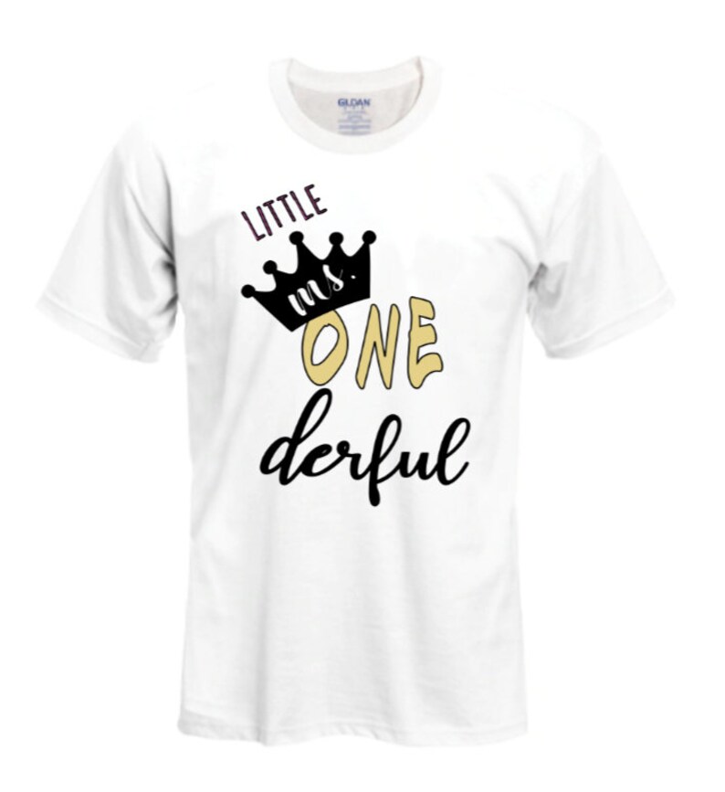 Little Ms or Mr ONEderfulIron-OnOnesieToddler Shirt