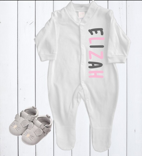 personalised all in one baby