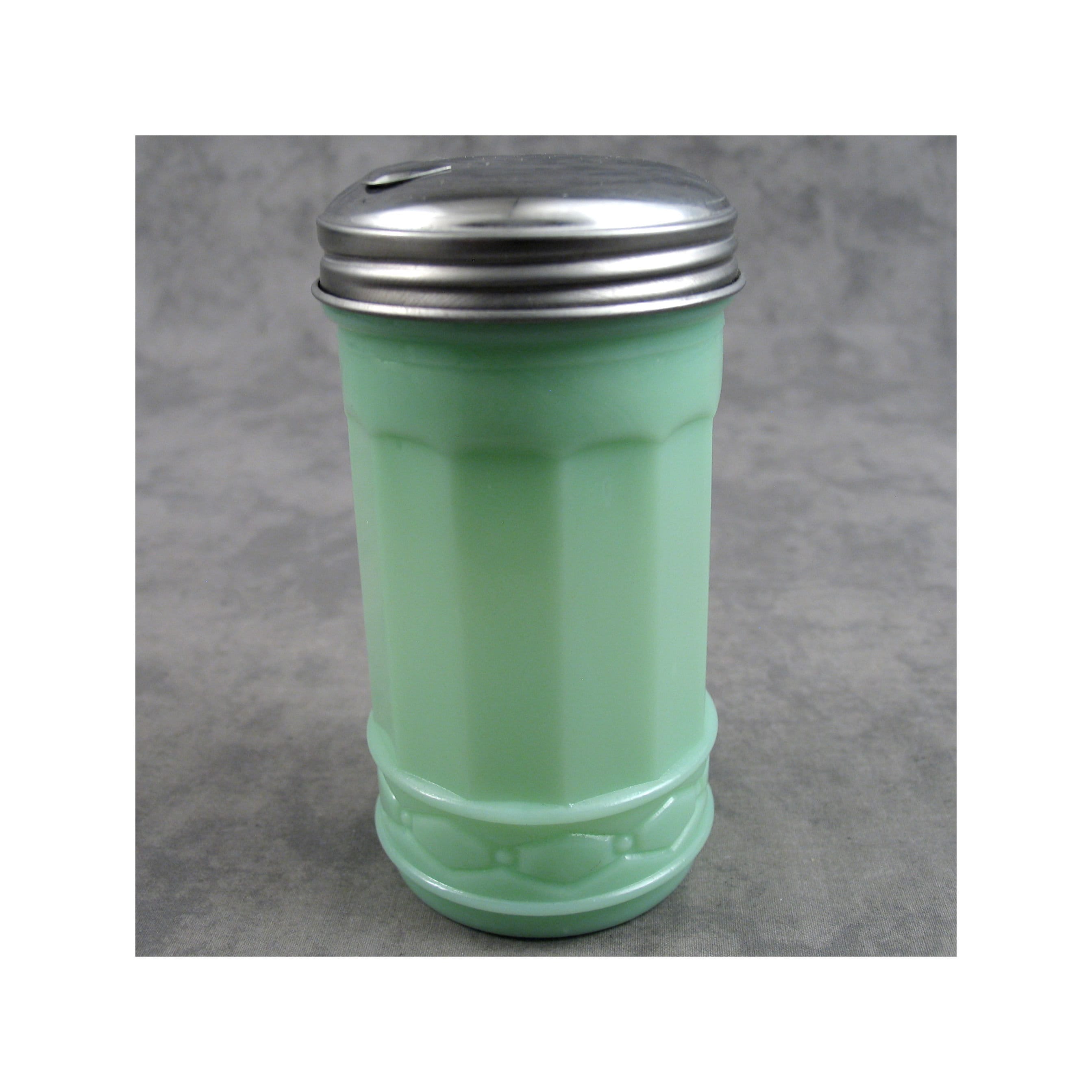 TableCraft Jadeite Green Glass Sugar Dispenser Pourer TableCraft Jadeite Green Glass Sugar Dispenser Pourer